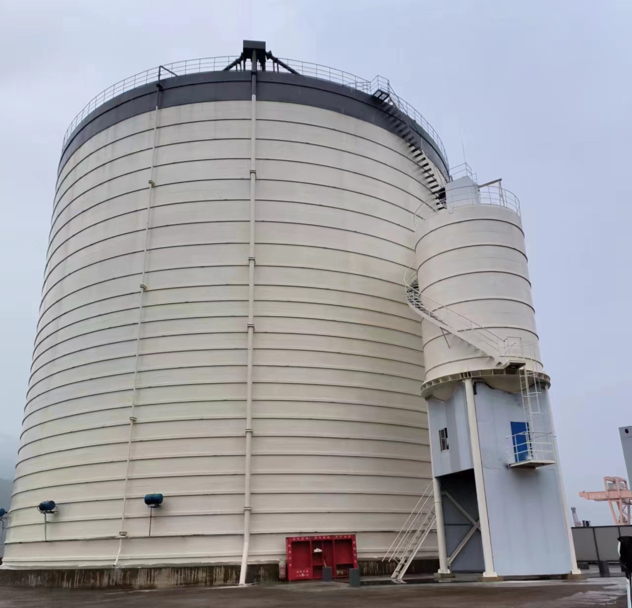 汉阴10万吨水泥钢板库